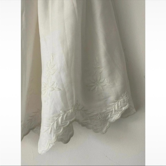 Zara white mini skirt size XS 6 - Picture 2 of 3